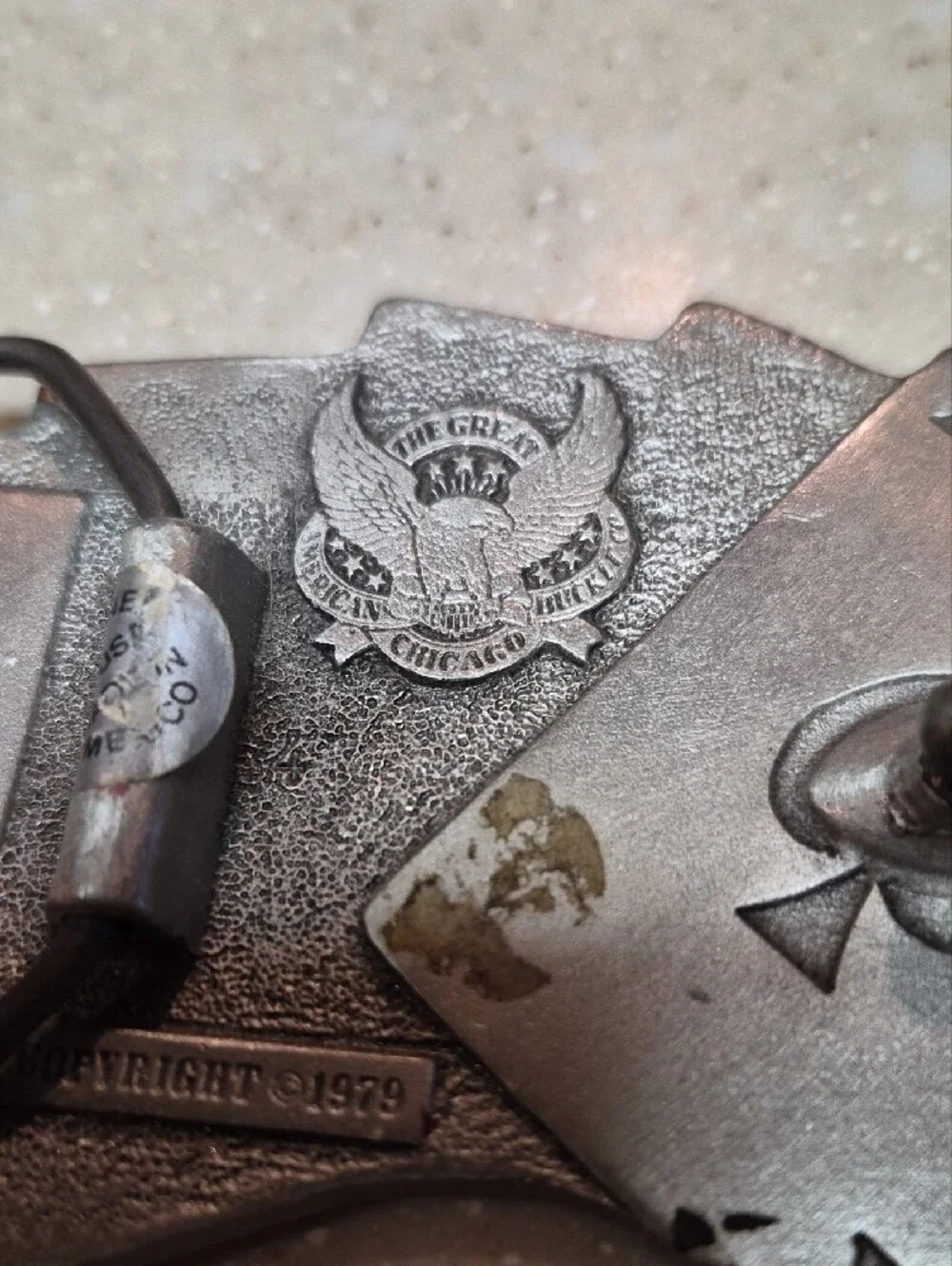 Vintage 1979 Great American Buckle Co. 